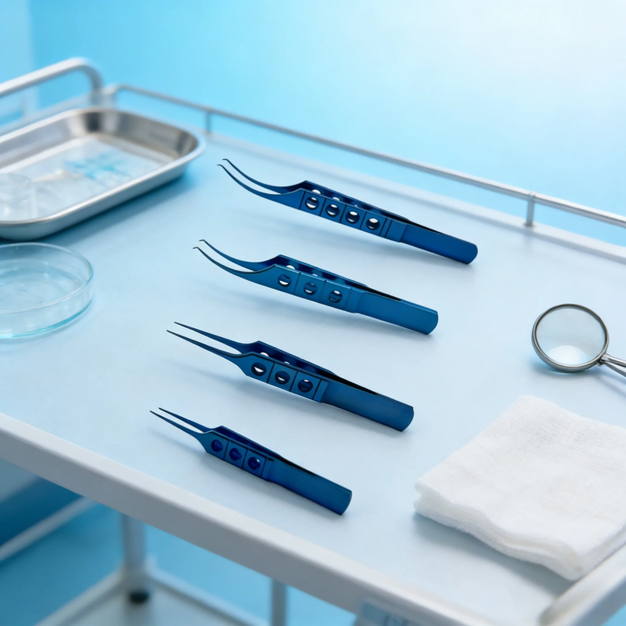 

Straight Toothed Forceps 1×2 teeth, with 5.0mm tying platforms, 85mm long