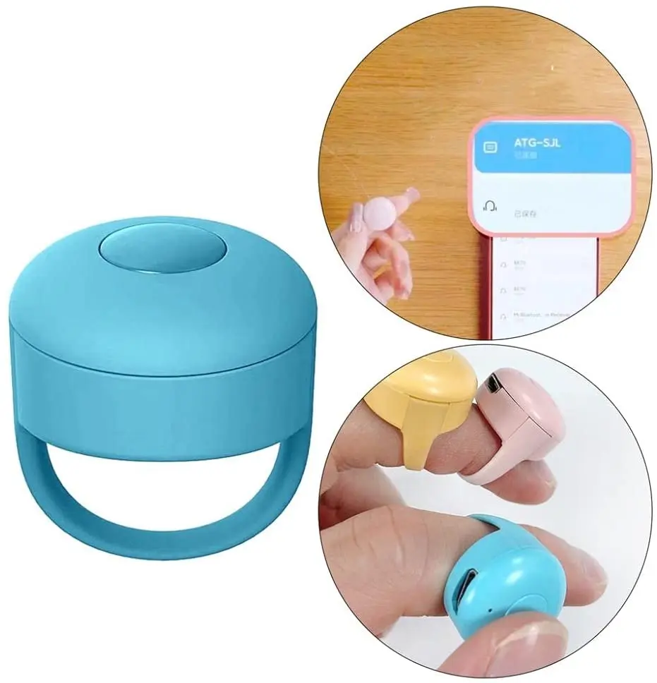 Fingertip Video Controller Page Remote Control Ring Flipping For TikTok Short Video Bluetooth Fingertip For Huawei Xiaomi iPhone