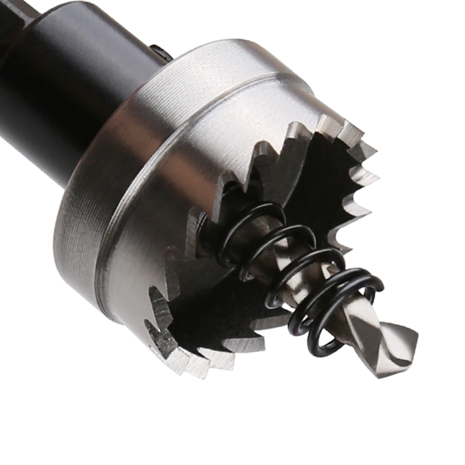 

1PC HSS Hole Saw 12-60mm HSS-4341 Crown Step Design with Fine-Tooth for Stable Drilling for Al Cu Stainless Steel Cast Iron