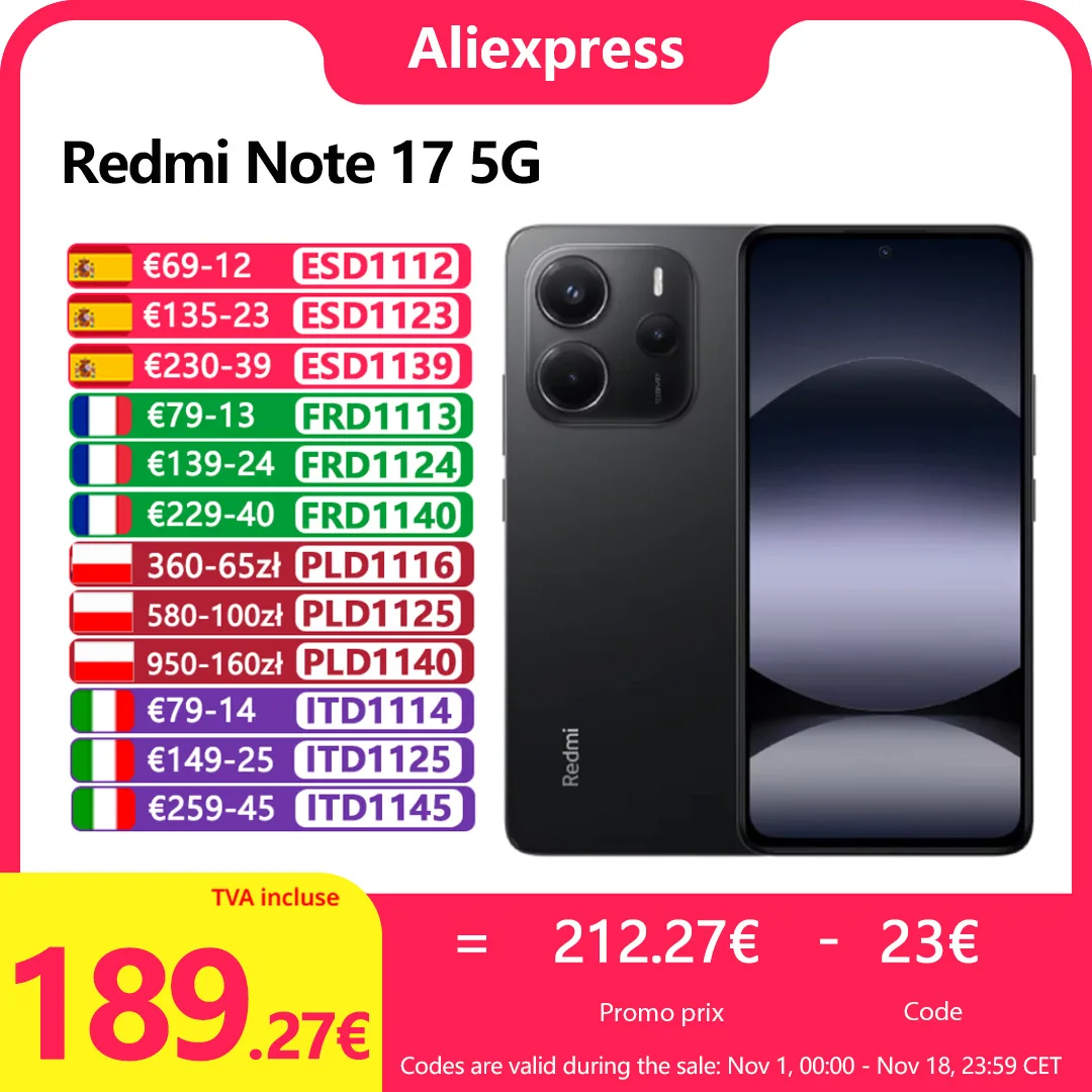 Xiaomi Azul Cielo Versión Global Redmi Note 17 5G Nfc Smartphone, Pantalla Amoled Fhd De 6.99' Con Protección Ocular, Potente Snapdragon 4 Gen 4, Desbloqueo Facial Por Ia, Teléfonos Móviles - Imagen 11