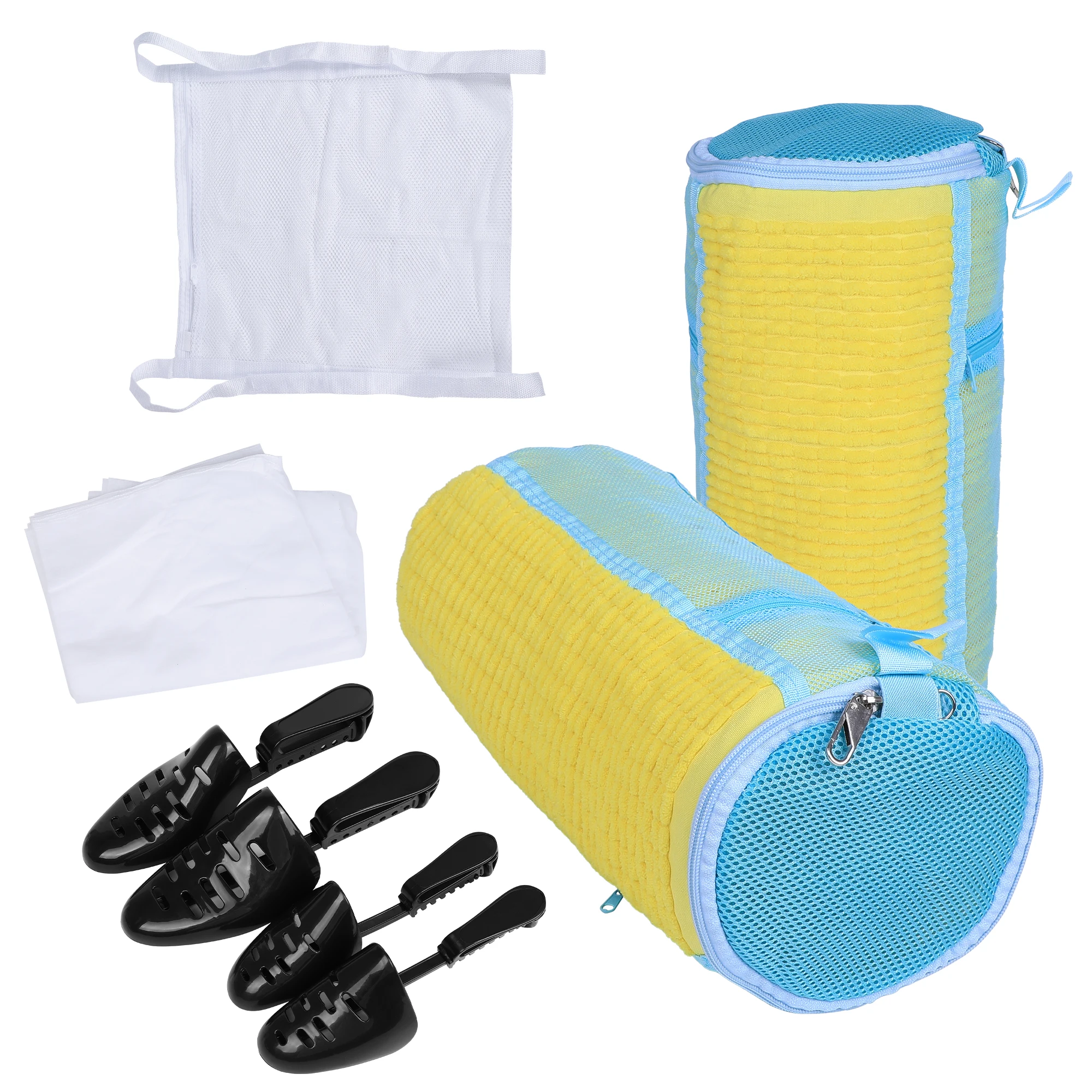 Sneaker Care Spray - 17PCS Shoe Washing Machine Bag, Laundry
