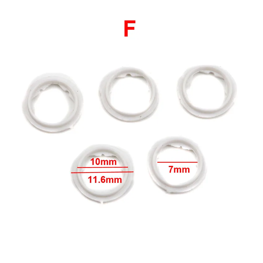 فاصل بلاستيك LED فاصل ، صمام ثنائي باعث ، شمع عازل ، شمع عازل ، 3 صوان
