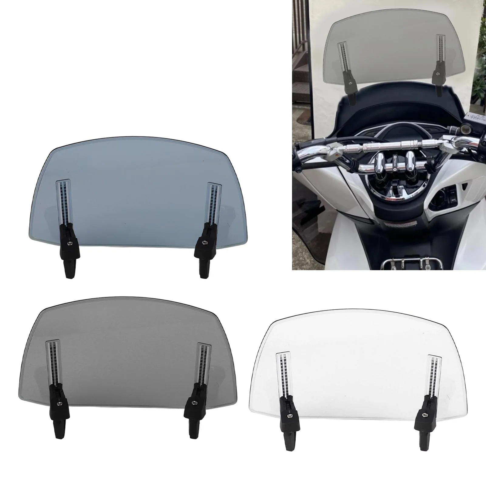 عاكس الرياح بتصميم رائع يزيد من راحة الركوب للدراجات النارية يقلل من مقاومة الرياح وتقليل الضوضاء للدراجات النارية #1