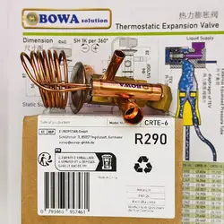 18,000 Btu R290 TEV (for 30 to 52cc/rev) reduces the chances of the breakdown of 2HP compressor due to compression of the liquid