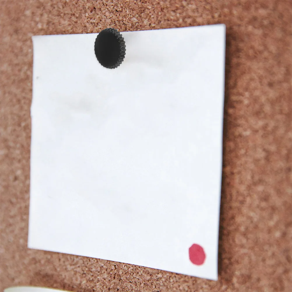 

200Pcs Plastic Thumbtacks Gear Shaped Flat Head Push Pins Soft Cork Board Tacks Bulletin Board Office Accessories Decorative