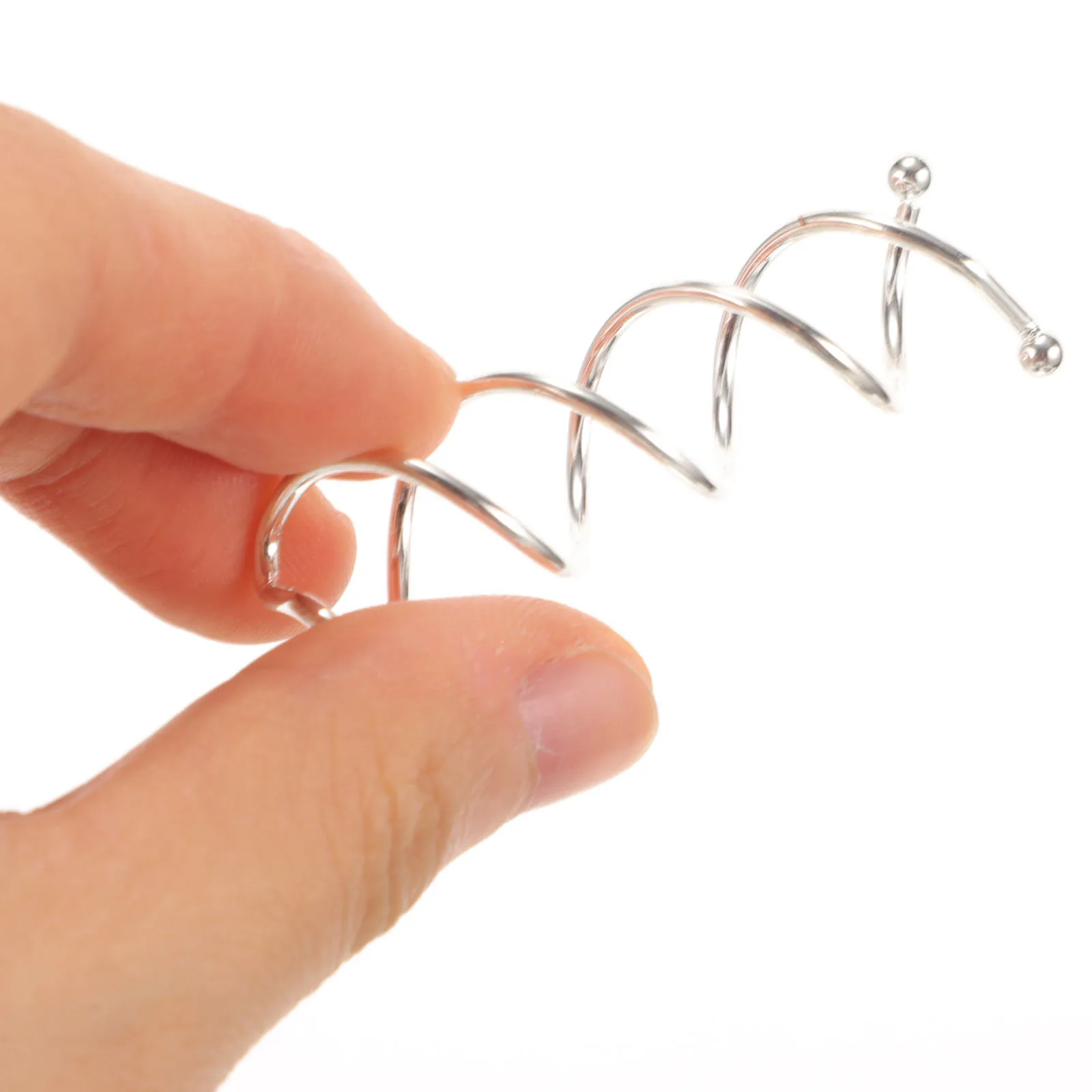 

20Pcs Spiral Hairpins Metal Hair Clips Easy Use for Women Girls Long Hair Perfect Wedding Bride Hairstyling Accessories