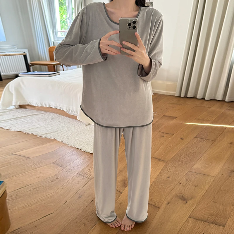 

Pajama Sets Y2K Women Chiffon Dessert Print Ruffle Sleeve Short Pants Light Night Set Sweet Dream Spring Cute Kawaii Funny Unise