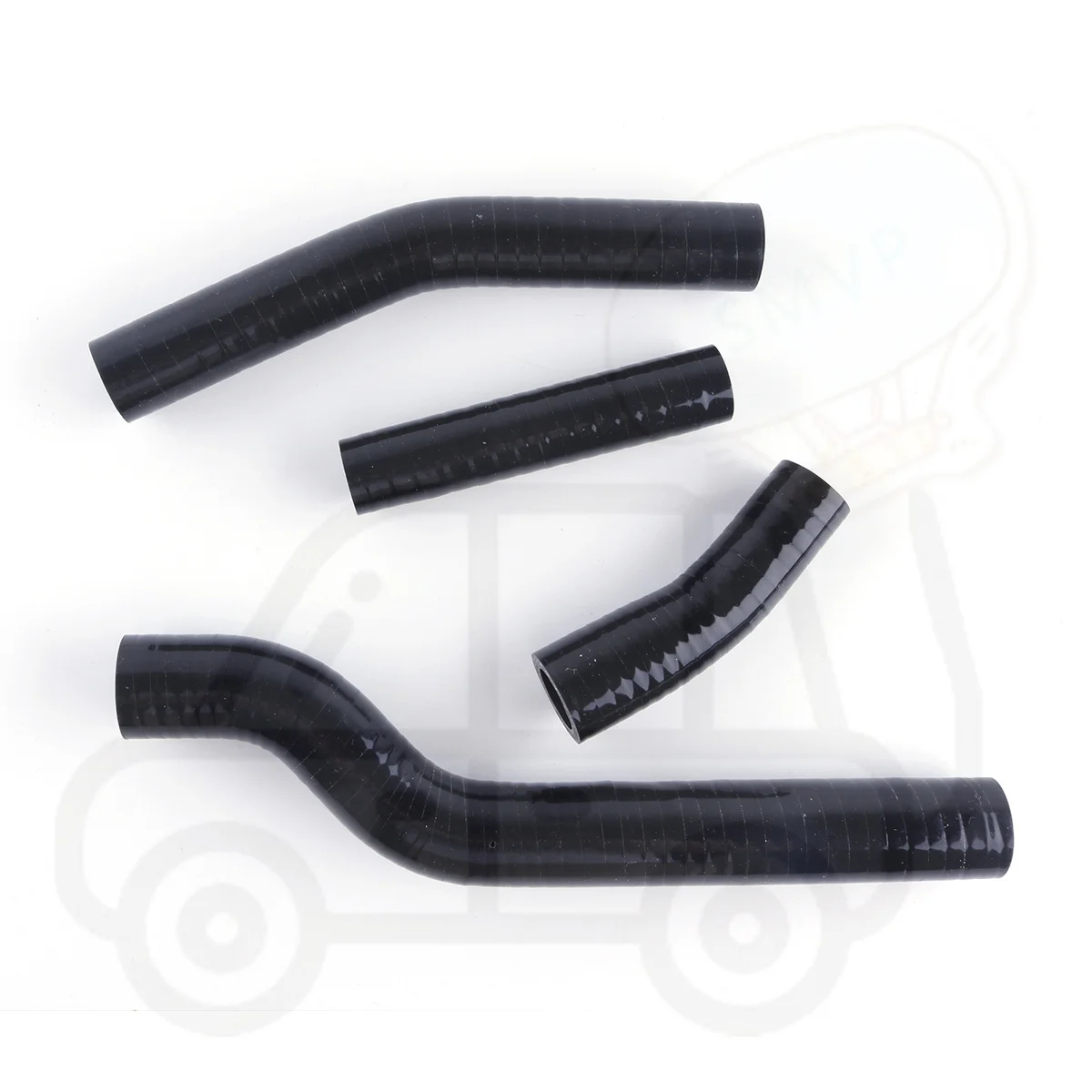 4PCS 3PLYS Radiator Coolant Silicone Hose for Yamaha YZF450 WR450 YZ450F 2003-2009 2004 2005 2006 2007 2008 Replacement Parts