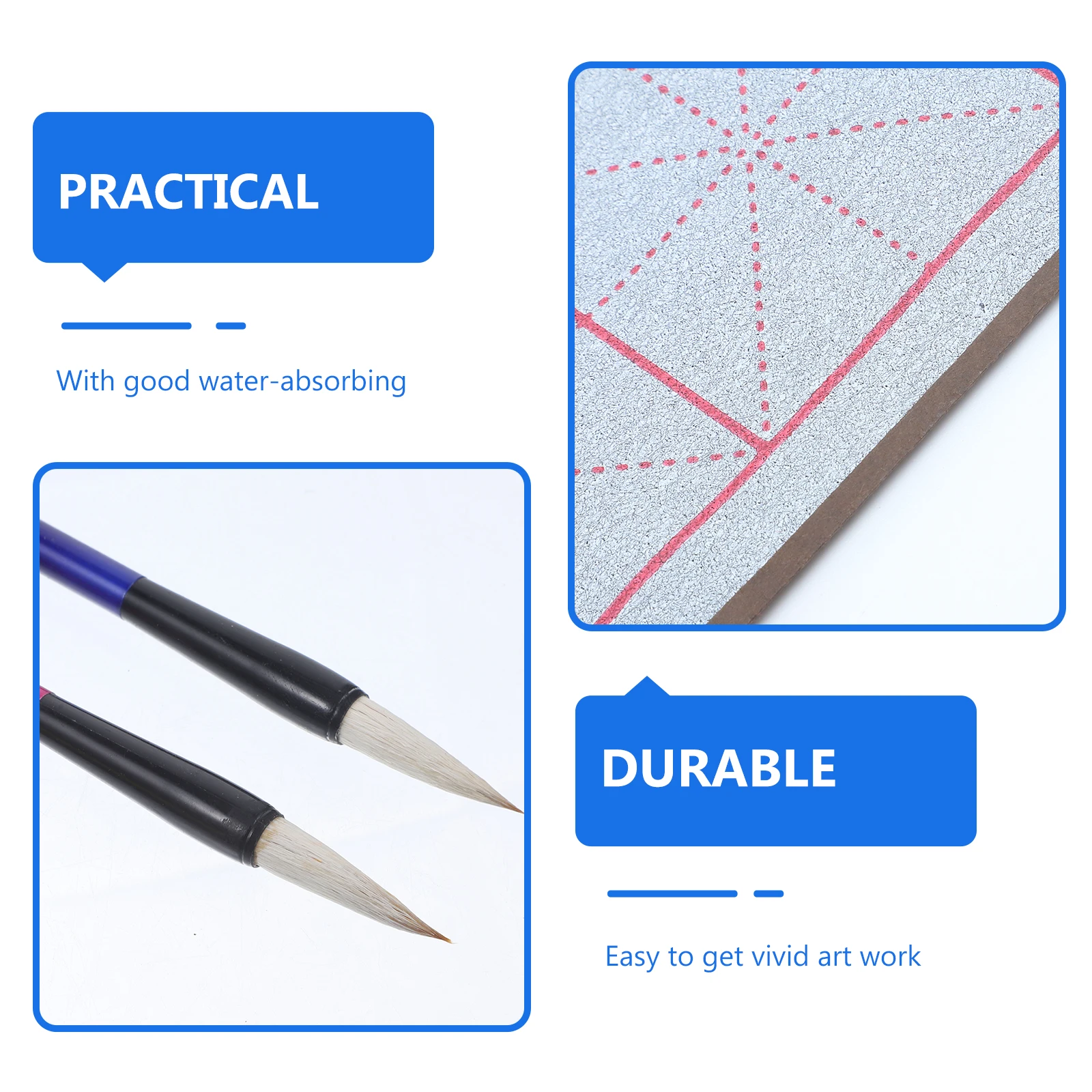 

Calligraphy Practice Set Kits for Beginners Water Writing Cloth Chinese Brush Child