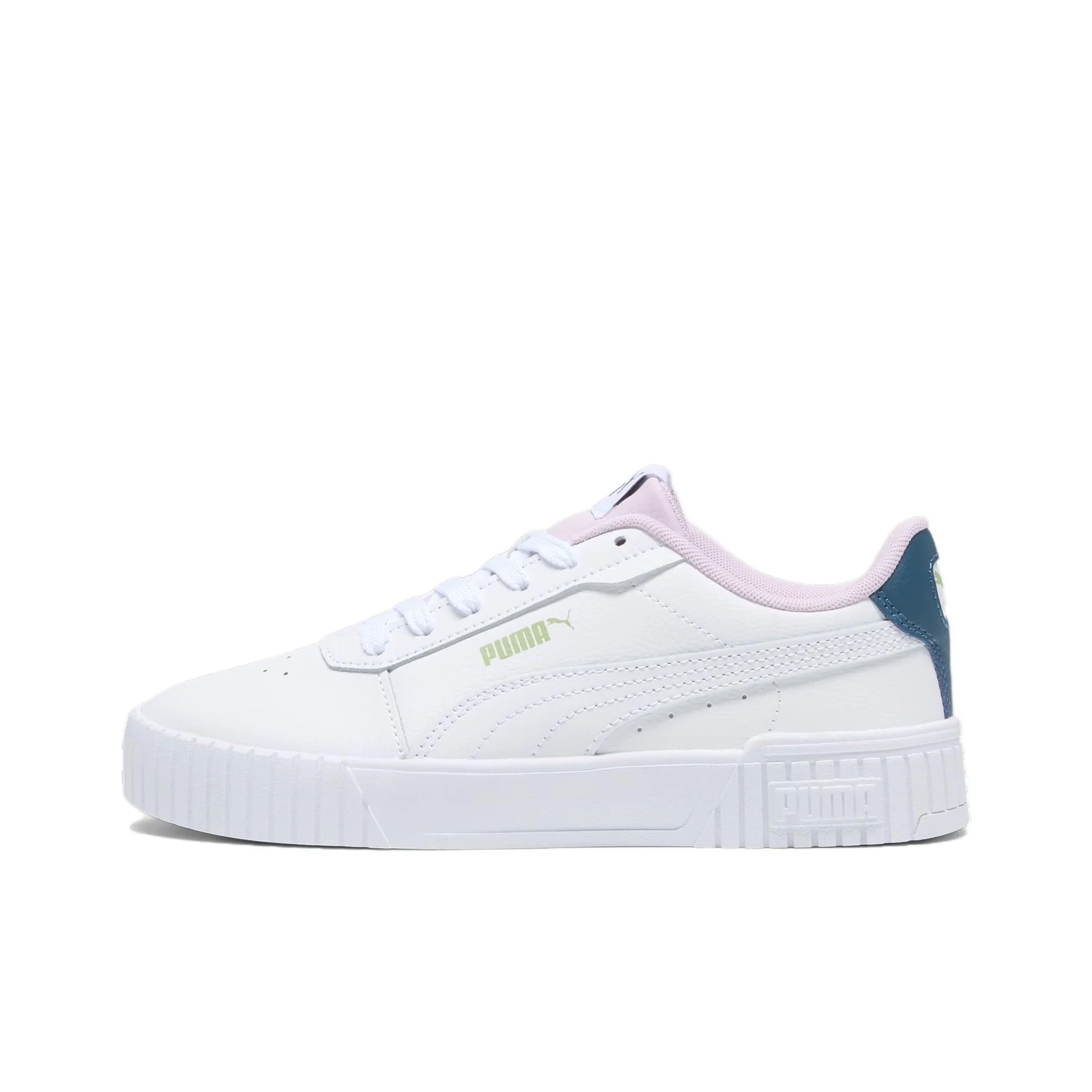 PUMA Carina 2.0 Low top Skateboard Shoes Women's White Pink 385849-27