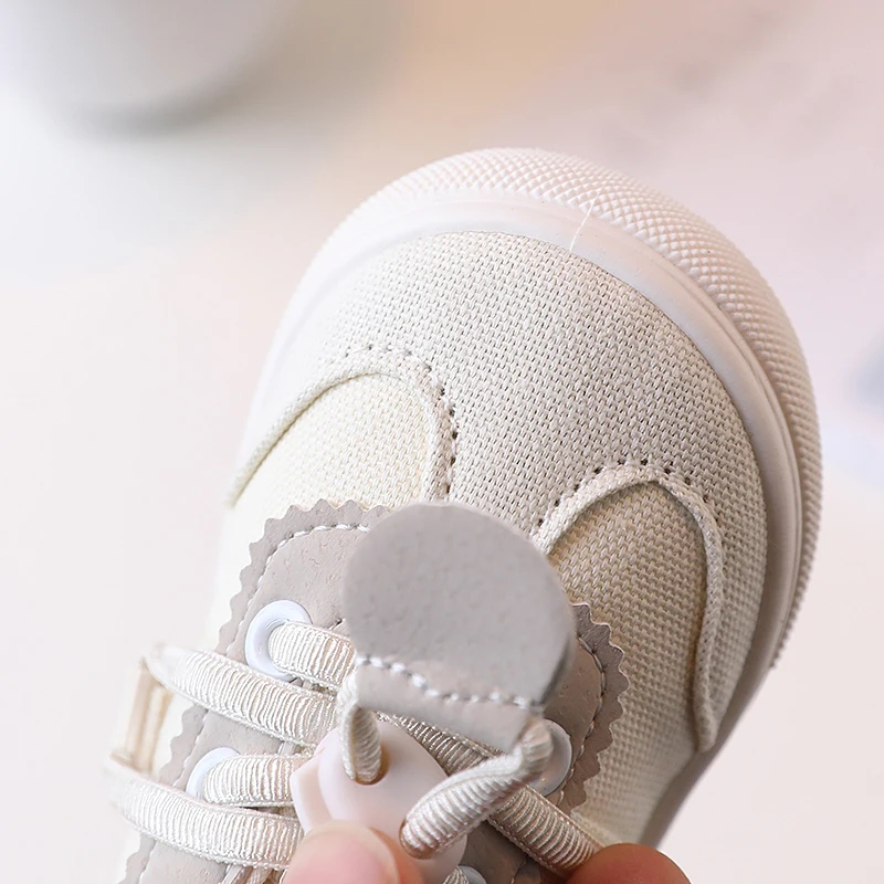 Spring New Children Canvas Shoes Baby Cute Candy Color Shoes Boys Girls Fashion School Casual Shoes Kids Board Sneakers