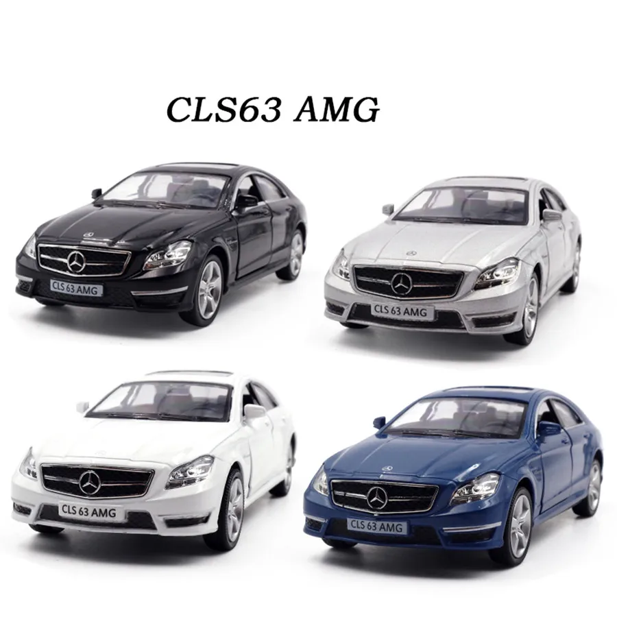 1:36 Mercedes Benz CLS63 AMG Toy Diecast Model Scale Sport SUV Pull Back Car Educational Collection Gift Childrend