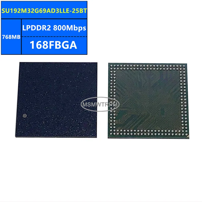 SU192M32G69AD3LLE-25BT K4P6G304EB-AGC1 LPDDR2 768MB 800Mbps 168FBGA 6Gb شريحة الذاكرة IC الدوائر المتكاملة العلامة التجارية الجديدة الأصلية في