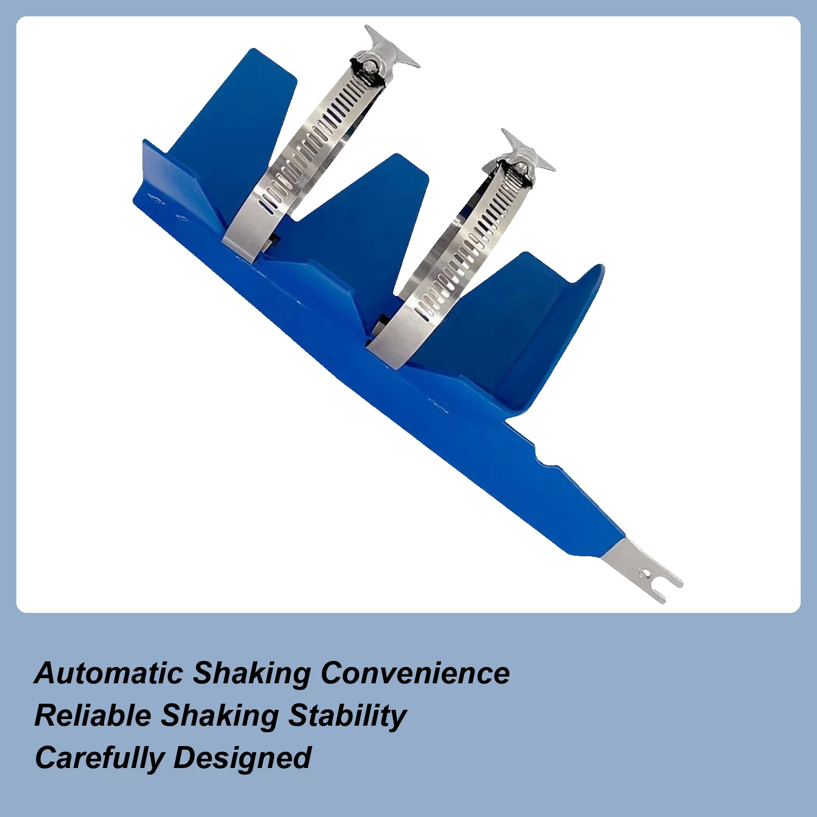 Paint Can Shaker Stainless Steel Spraying Tools With Double-Fixed Belts Spray Paint Attachment For Cocktails Sauces Outdoor