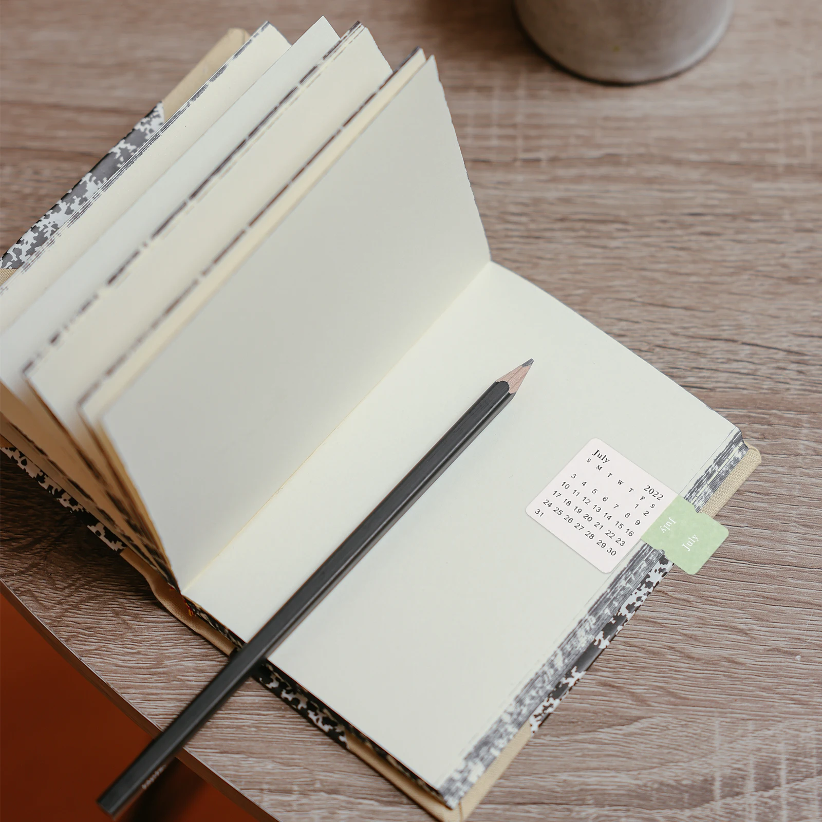 

12 Pcs Index Sticker Monthly Calendar Tabs Self Adhesive Planner Labels Notebooks Page Marker Journal Divider Stickers