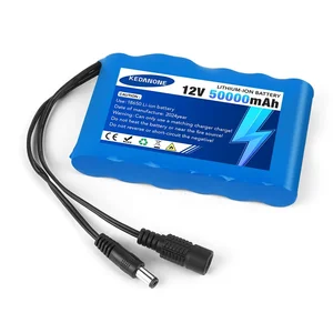 Şarj edilebilir lityum iyon pil şarj edilebilir taşınabilir 12V 50000mAh için uygun monitör kamera kamera şarj cihazı ayna 18650 Aküde 6 büyük satış, 12v cctv-no. 4