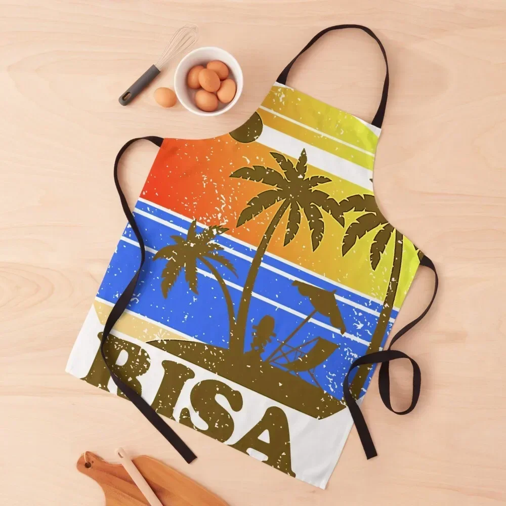 

RISA Retro 2 Apron Womens Dresses Household Items Useful custom women's kitchen Hairdresser Apron