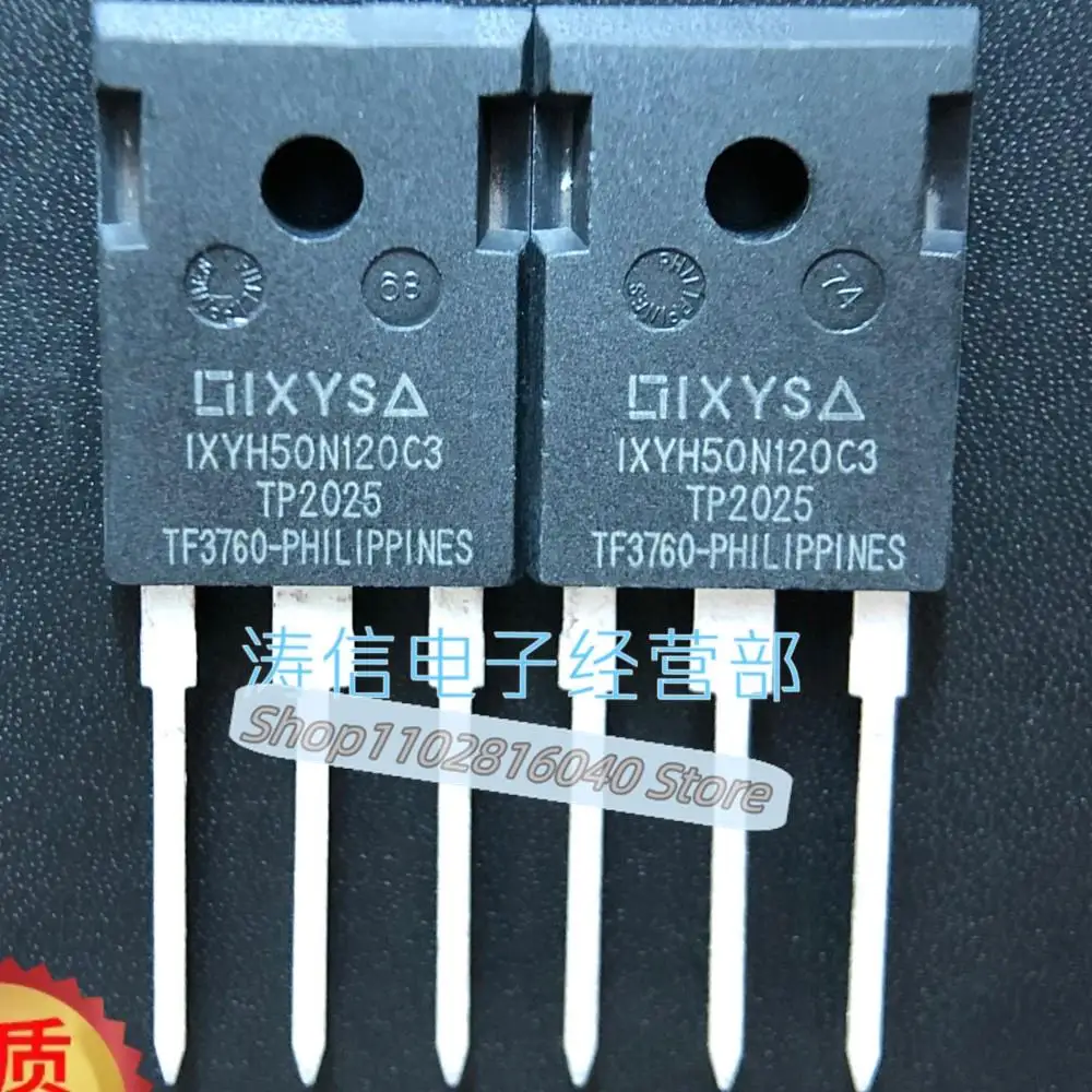 

10PCS/Lot IXYH50N120C3 TO-247 1200V 100A IGBT Best Quality Imported Original