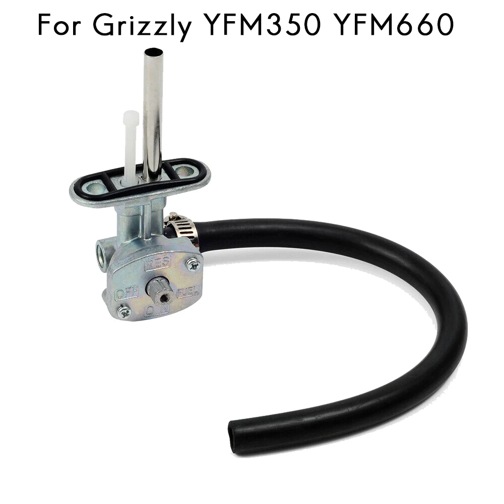 Fuel Gas Tank Petcock Valve Switch & Lever Screw for Yamaha Grizzly YFM350 YFM660 5KM-24500-10-00