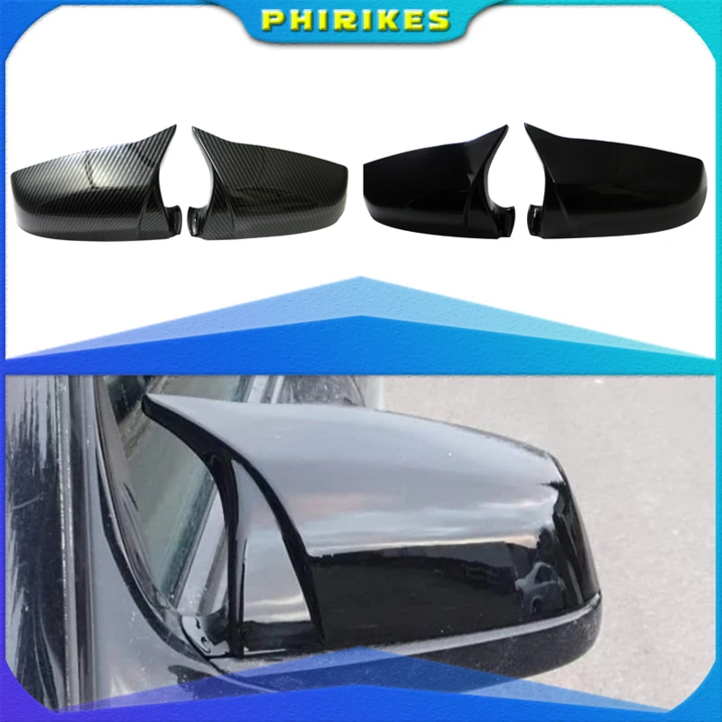 

Carbon Fiber Look Car styling M style Replacement Mirror Cover for BMW 5 6 7 serie F01 F02 F03 F04 F06 F07 F10 F11 F12 F13