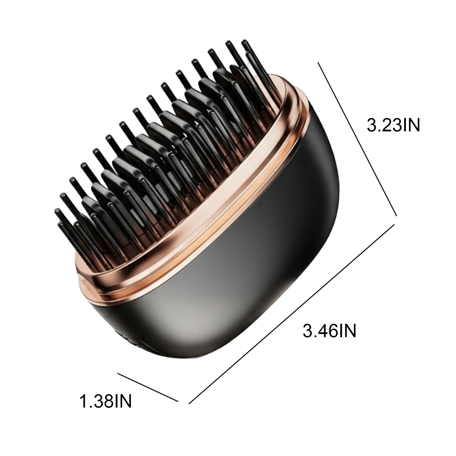 مصفف شعر لاسلكي صغير لا يحرق، تصميم خفيف الوزن لأنواع الشعر، تصفيف سريع لمدة 30 ثانية، هدية مثالية للمنزل