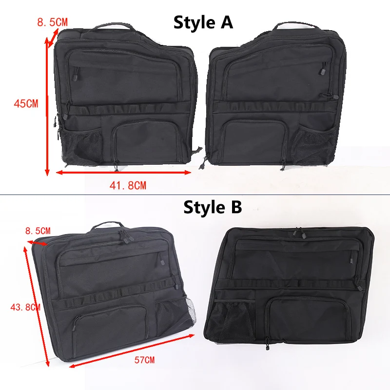 For Mercedes-Benz G-Class W463 2004-2018 Car Trunk side window storage bag Multifunctional Tool Organizer Bag Car Accessories