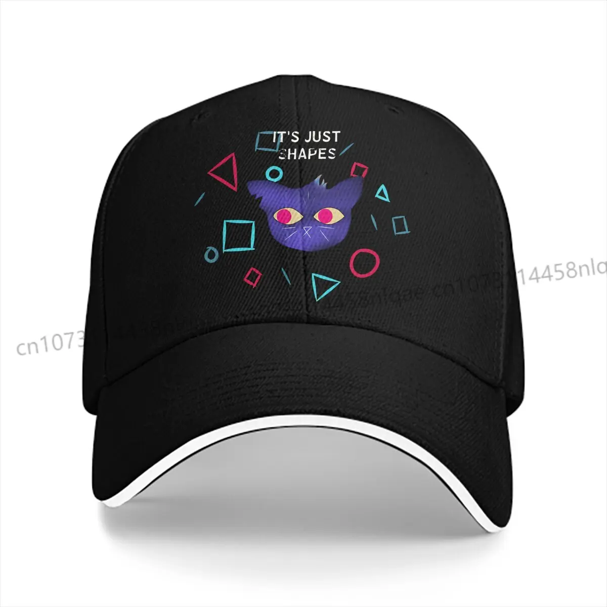 Just Shapes Men Baseball Caps Peaked Cap Sun Shade Sunprotection Hat Night In Woods