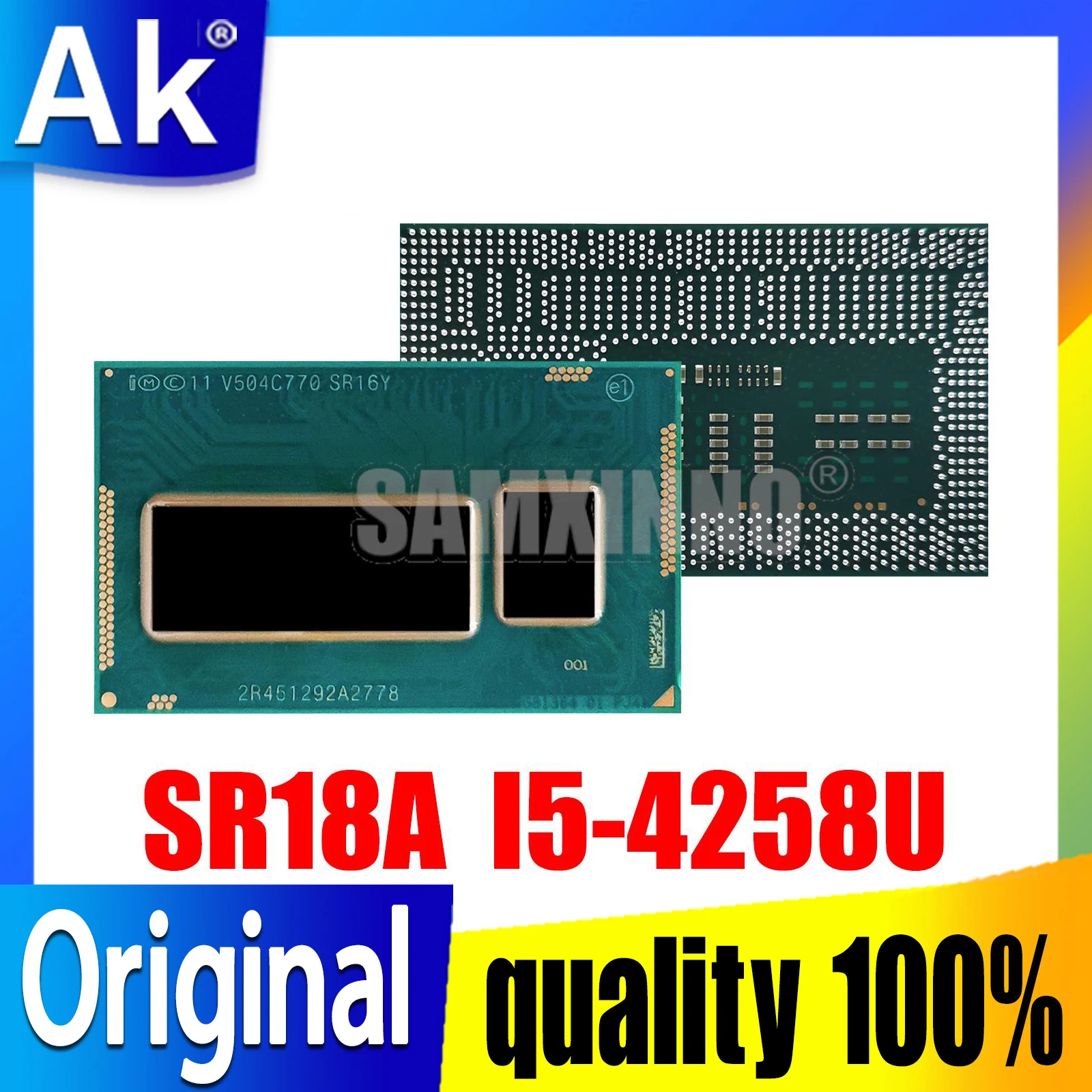 SR18A I5-4258U I5 4258U BGA Chipset, 100% nuevo