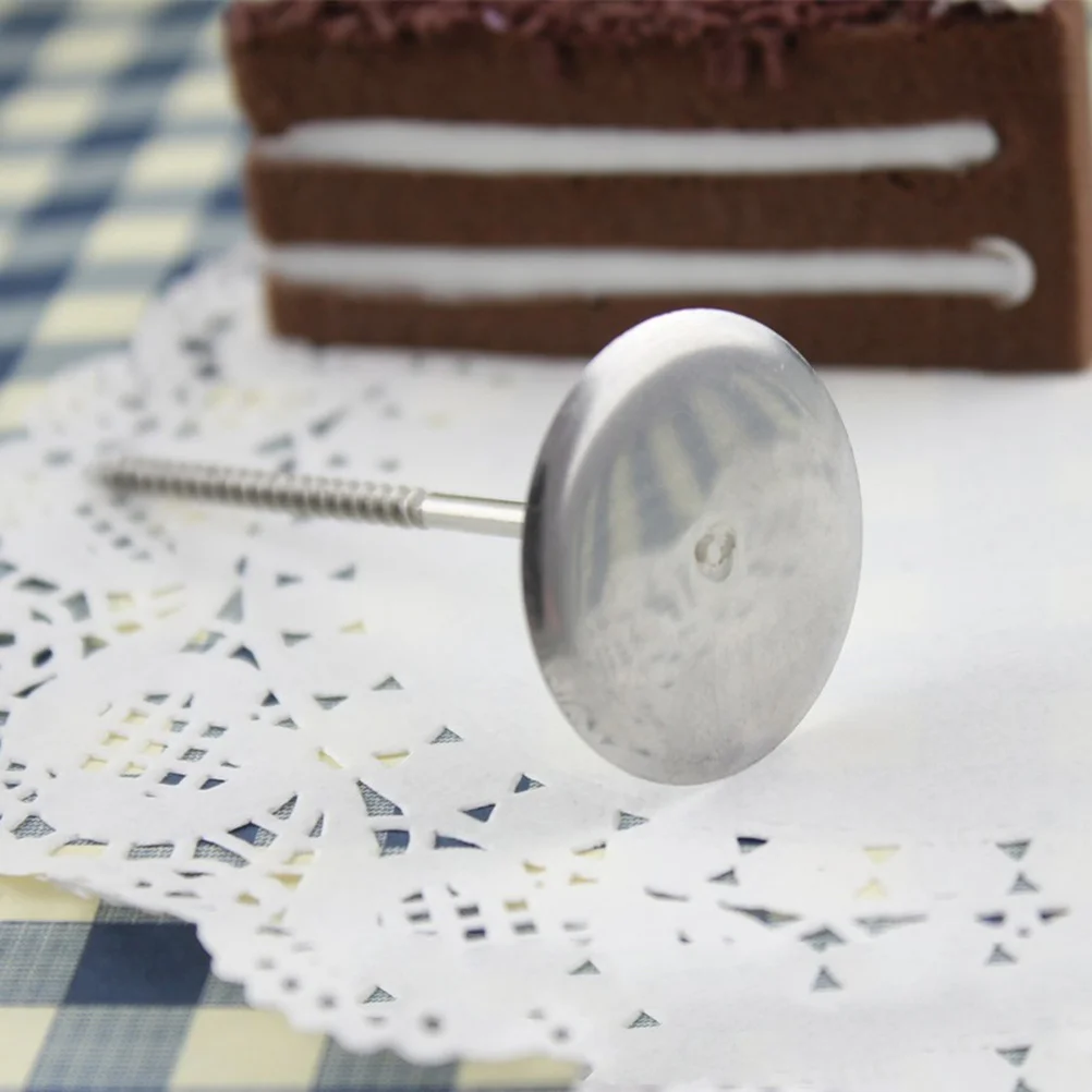 

4Pcs Stainless Steel Cake Flower Nails Decorating Tool for Icing Flower Piping Cupcake Decorating Nail Tool Easy Clean DIY