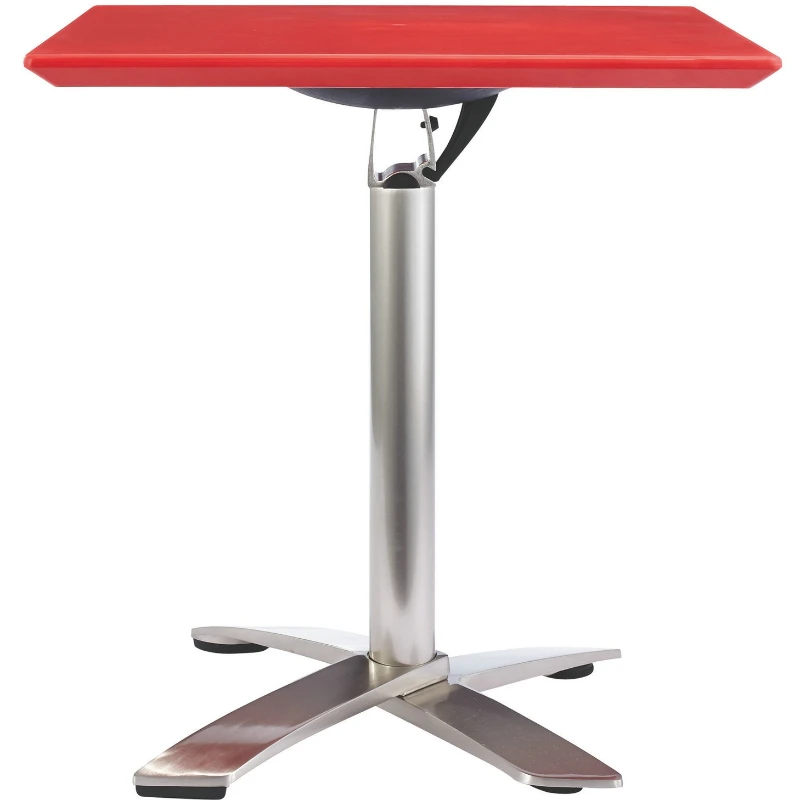 

Simple, square folding table, negotiation table, reception table outdoor balcony cafe dining table