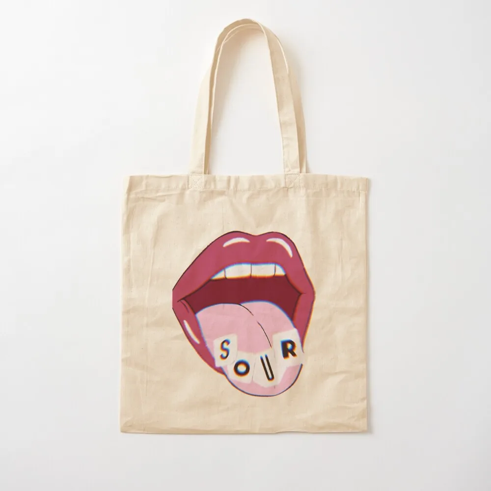 Sour Merch Tote Bag canvas tote shopper bag woman handbag Canvas
