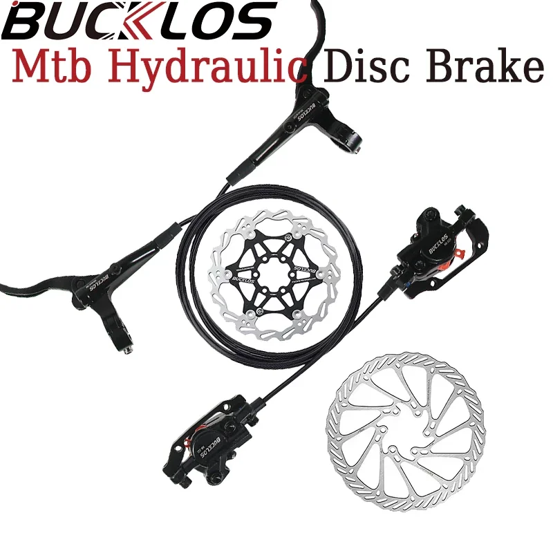 

Bike Hydraulic Brakes Set Bicycle Oil Brakes 800/1500mm Road MTB Hydraulic Disc Brake Kit with 160mm Brake Rotor Bike Part