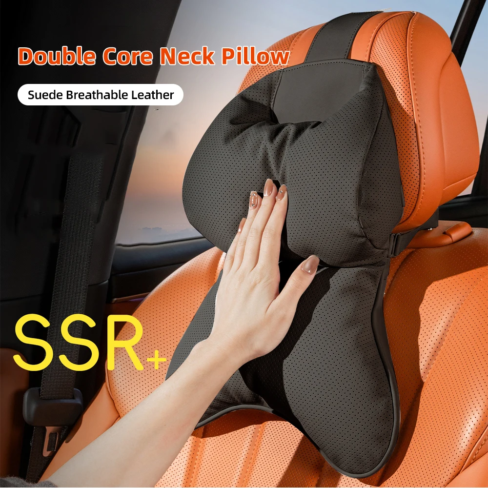 For Volkswagen VW GOLF POLO Tiguan L Passat B5 B6 B7 B8 Lamando Car Headrests Seats Soft Comfortable Headrests Car Neck Pillow