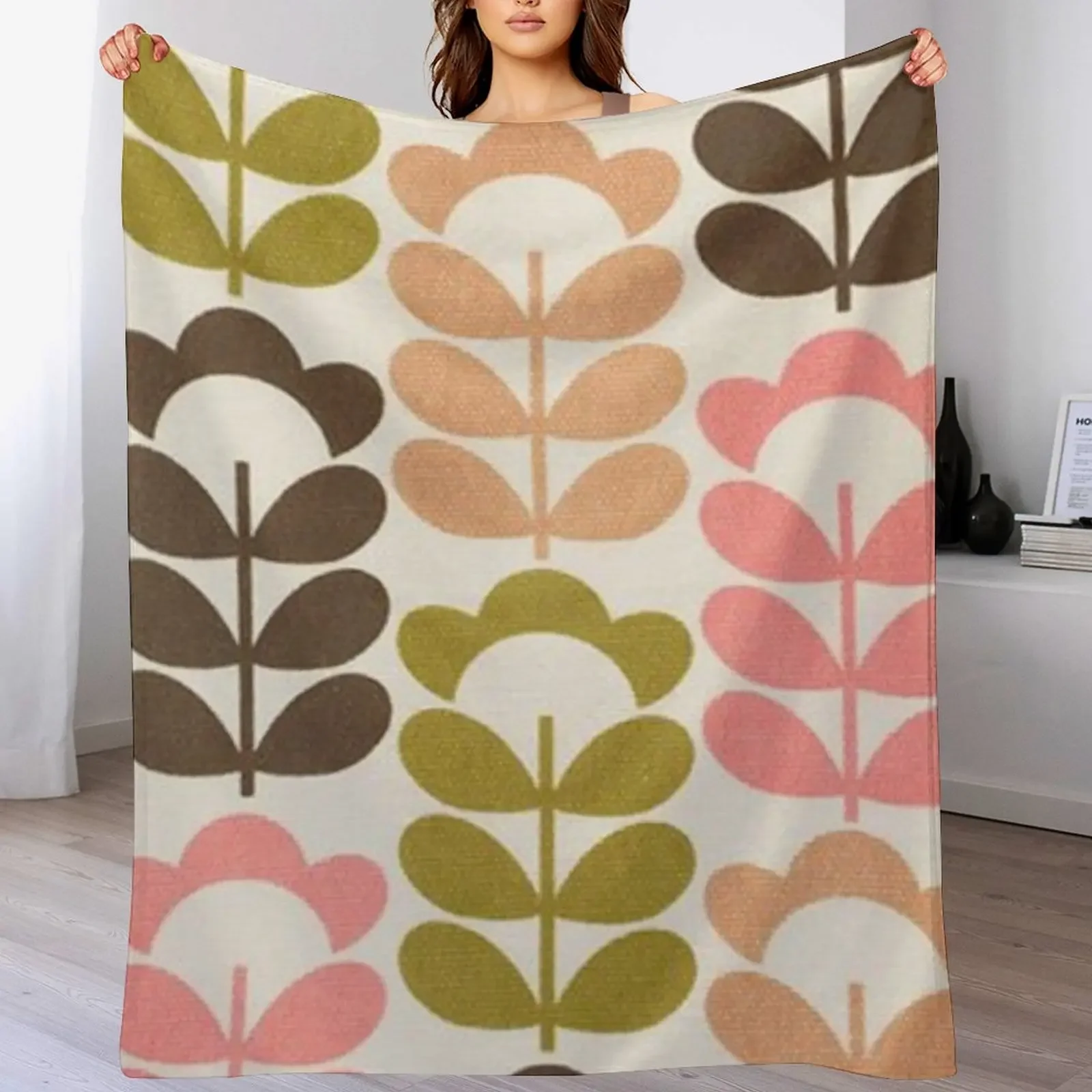 

orla kiely abstract art| orla luxury|orla colors Throw Blanket Decorative Throw Plaid Softest anime Blankets