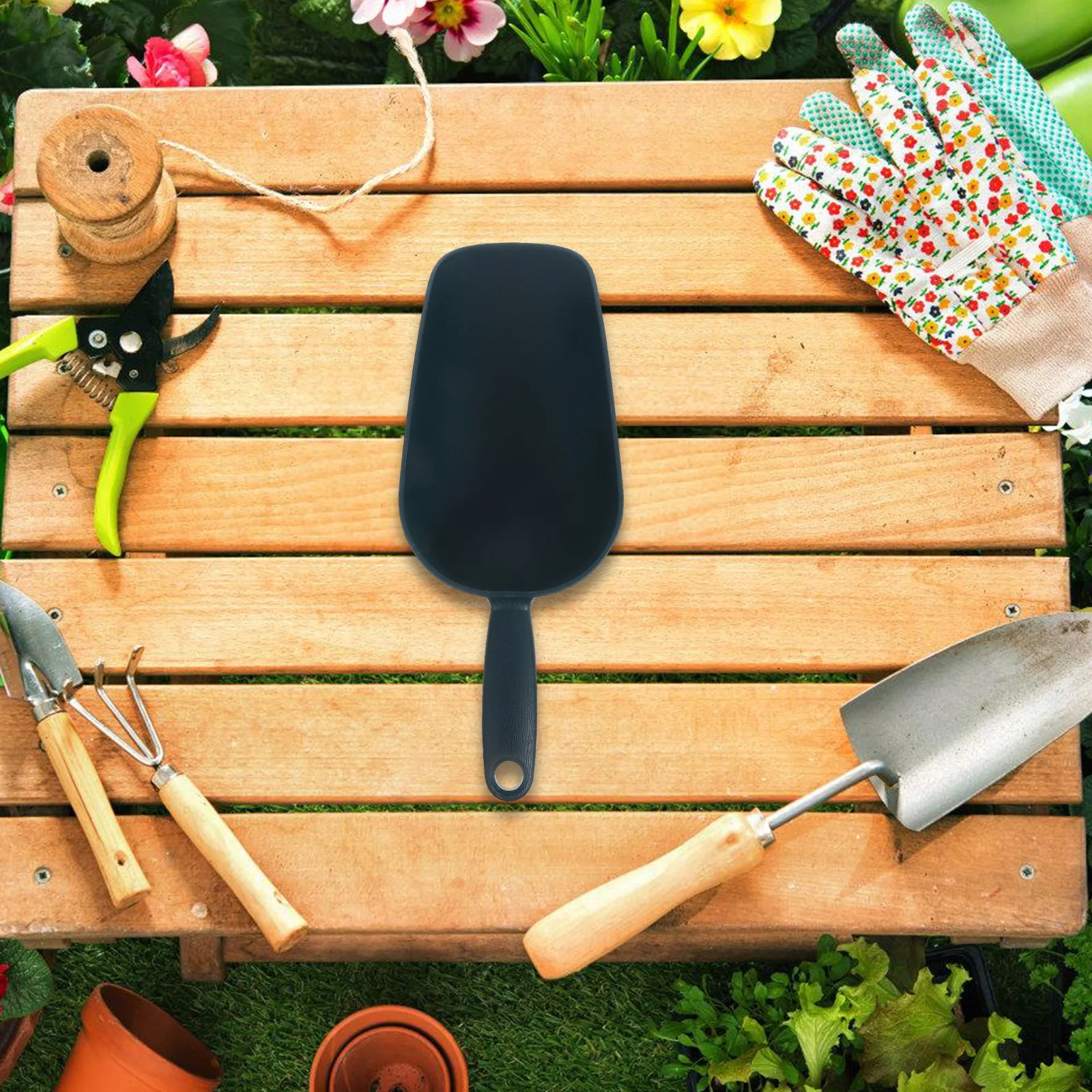 

Gardening Shovel Hand Tool Plastic Trowel Compact Soil Scoop Sand Cultivator Planting Digging Tool Yard Flowerbed Green