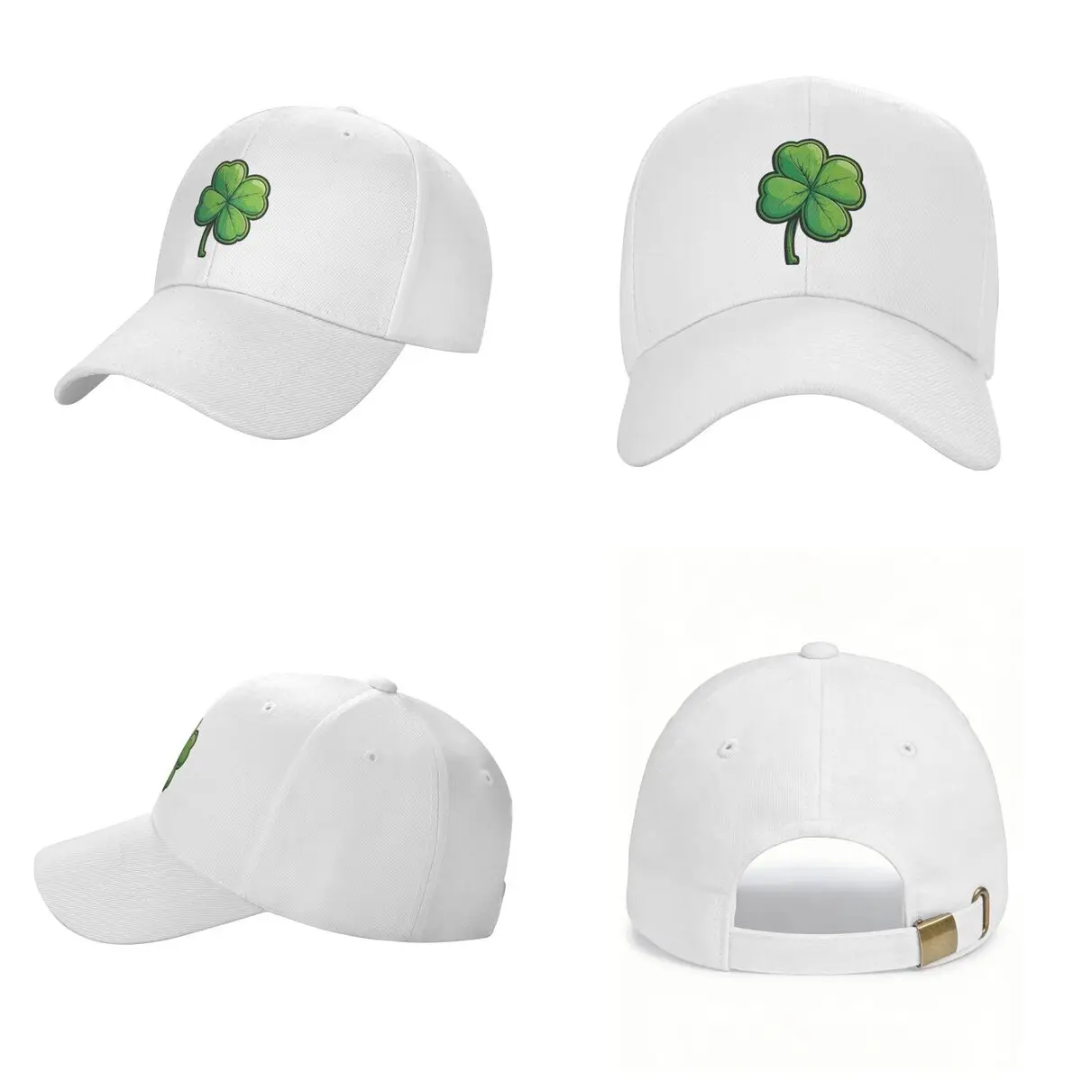 Four Leaf Clover (3) Cap Fashion Casual Baseball Caps Adjustable Hat Hip Hop Summer Unisex Baseball Hats