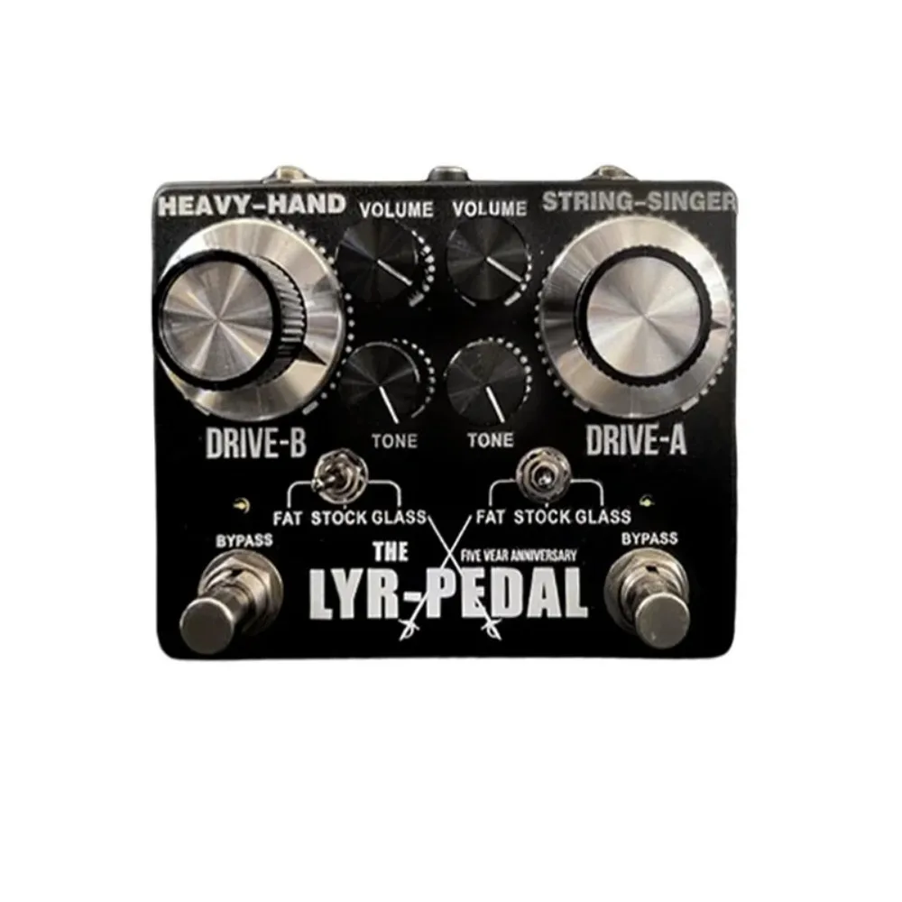 LY-ROCK Guitar Pedal, New Version King Tone Duellist OVERDRIVE