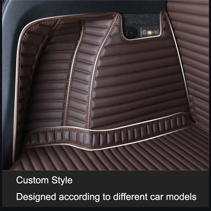 Custom Full Coverage Car Trunk Mat for Cadillac XT5 2020-2022 XT6 7 SEAT 2020-2022 Accessories Interior Details