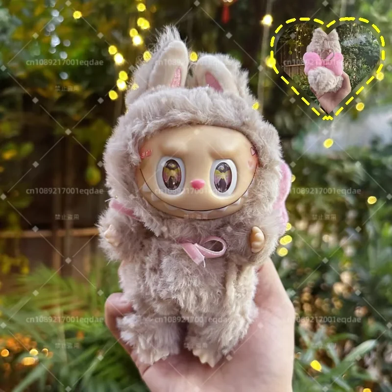 Hot Sale Monster Labubu Series Winnie Creative Change Doll Diy Figure Vinyl Pendant Doll Model Replica Girl Toy Birthday Gift