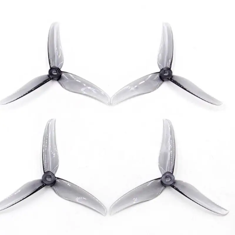 كسر الرياح T5146 مجداف أمامي وخلفي 5 بوصة آلة معبر 3 أوراق المروحة 5.1 بوصة زهرة مقاومة للقلي المتوازن