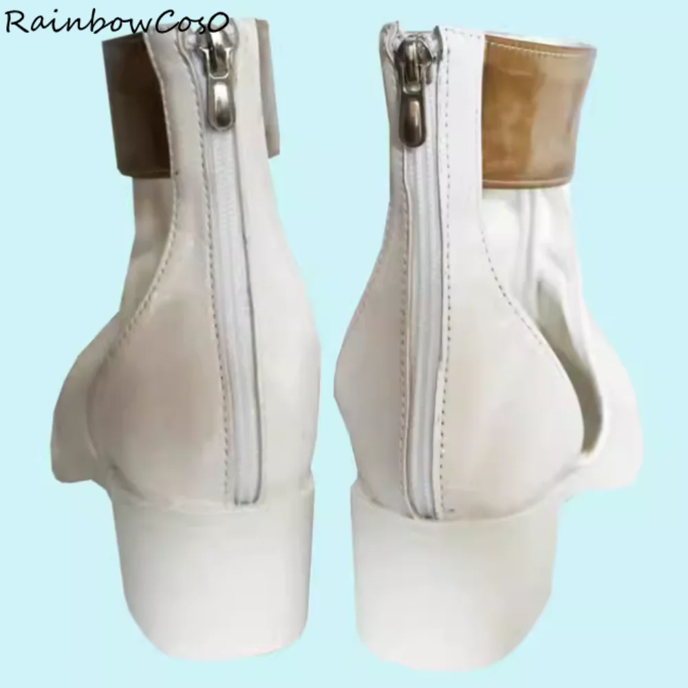 Heróis amor e espaço profundo cosplay sapatos botas jogo anime festa dia das bruxas arco-íris cos0 w5305