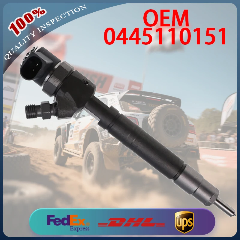 

Common Rail Fuel Injector 0445110151 Diesel Engine Injector Nozzle Auto Spare Parts