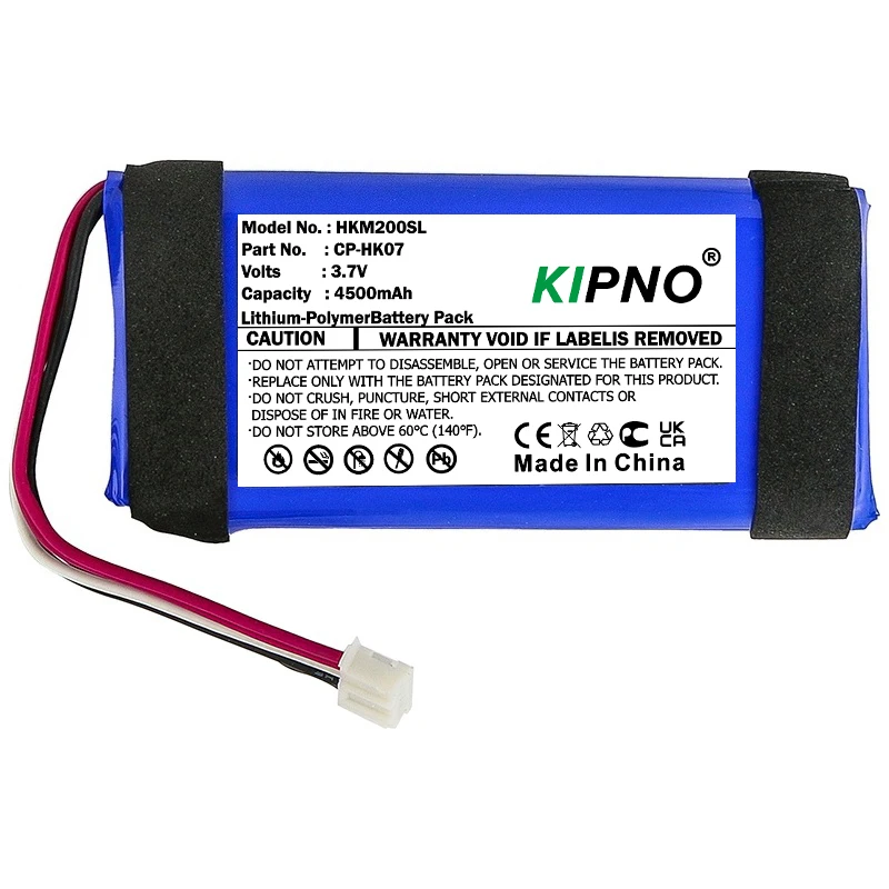 

KIPNO Speaker Battery 3.7V 4500mAh CP-HK07,P954374 for Harman & Kardon Onyx Mini