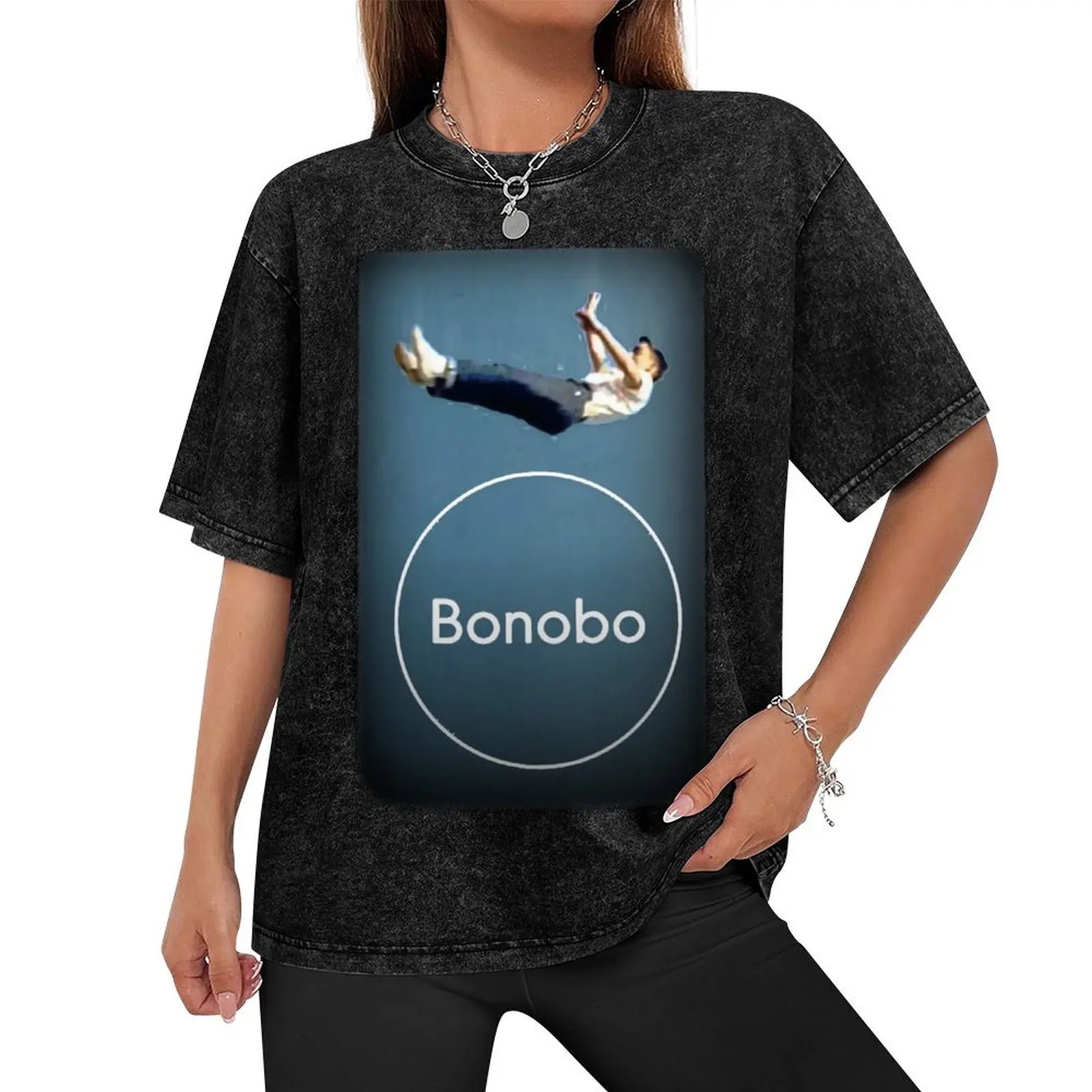 Bonobo Cirrus Falling Up T-Shirt plus sizes Clothing Aesthetic clothing shirts graphic tees Short sleeve tee men