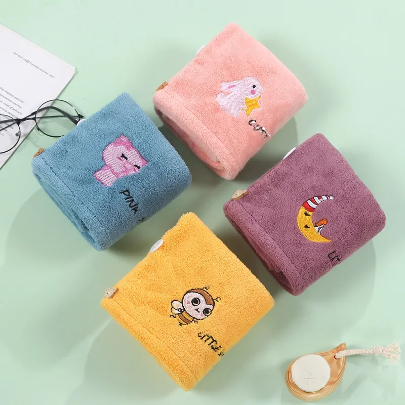 

Rapid Dry Towel for Hair Microfiber Towels Anti Frizz Dry Hair Towel Quick Towels for Girls Beach Shower Cap