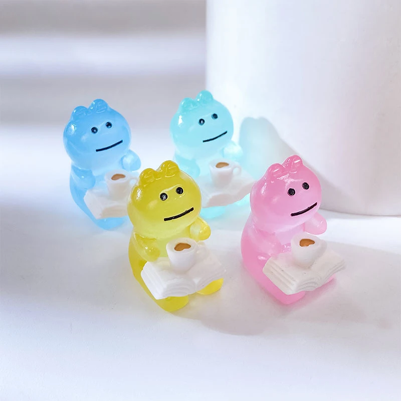 Cartoon Luminous Diy Doll Resin Accessories Micro Landscape Ornament Pendant Toy