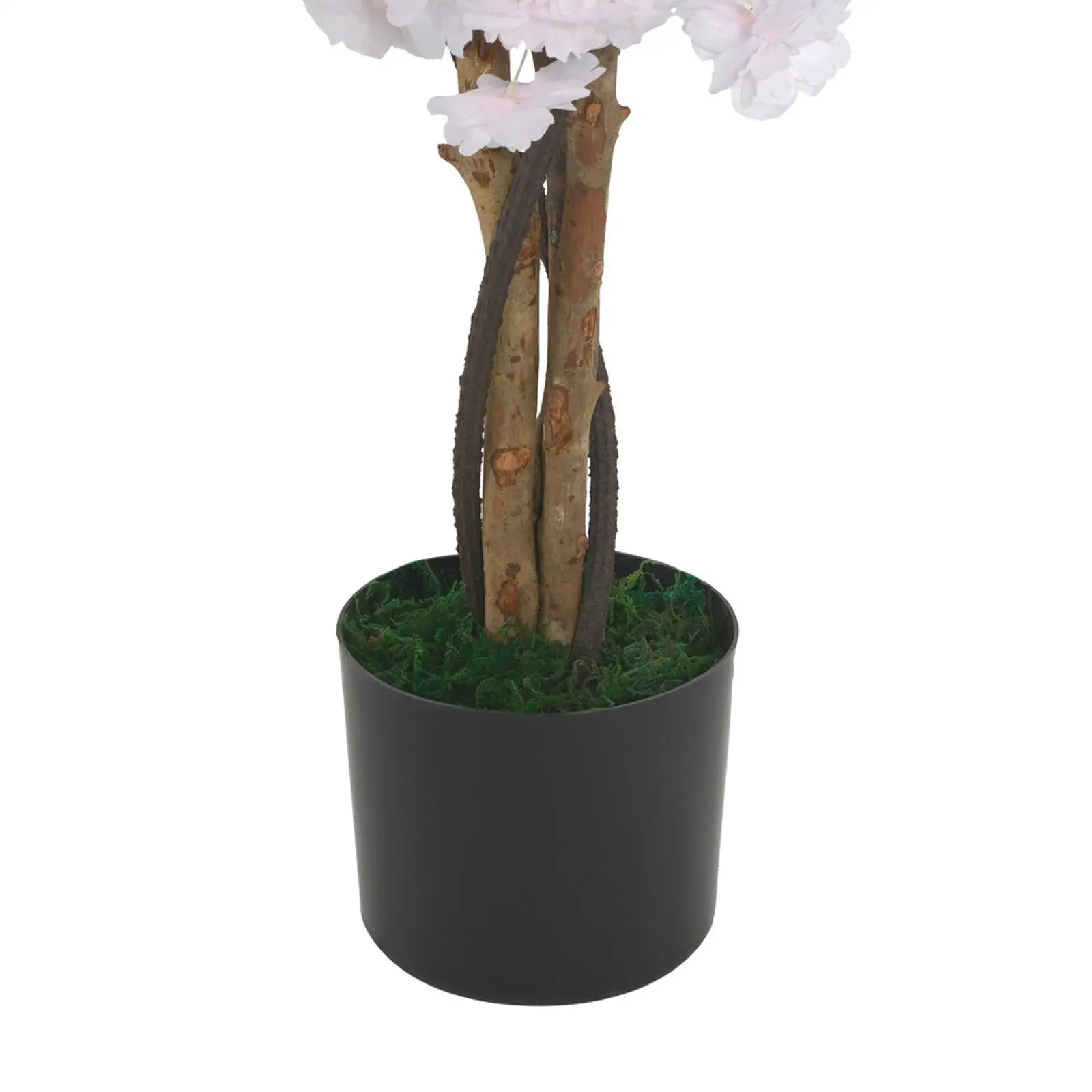 

Artificial Flowers Garland Inspired Cherry Blossom Tree Decorative Silk Flower Plant 43 Inch for Office and Home