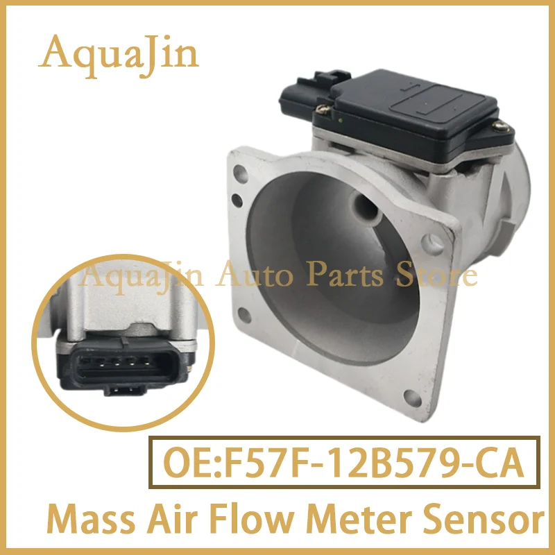 

F57F-12B579-CA Mass Air Flow Meter Sensor MAF For Ford Explorer Mustang Ranger Aerostar Mazda B4000 Mercury 4.0L OE F57F12B579CA
