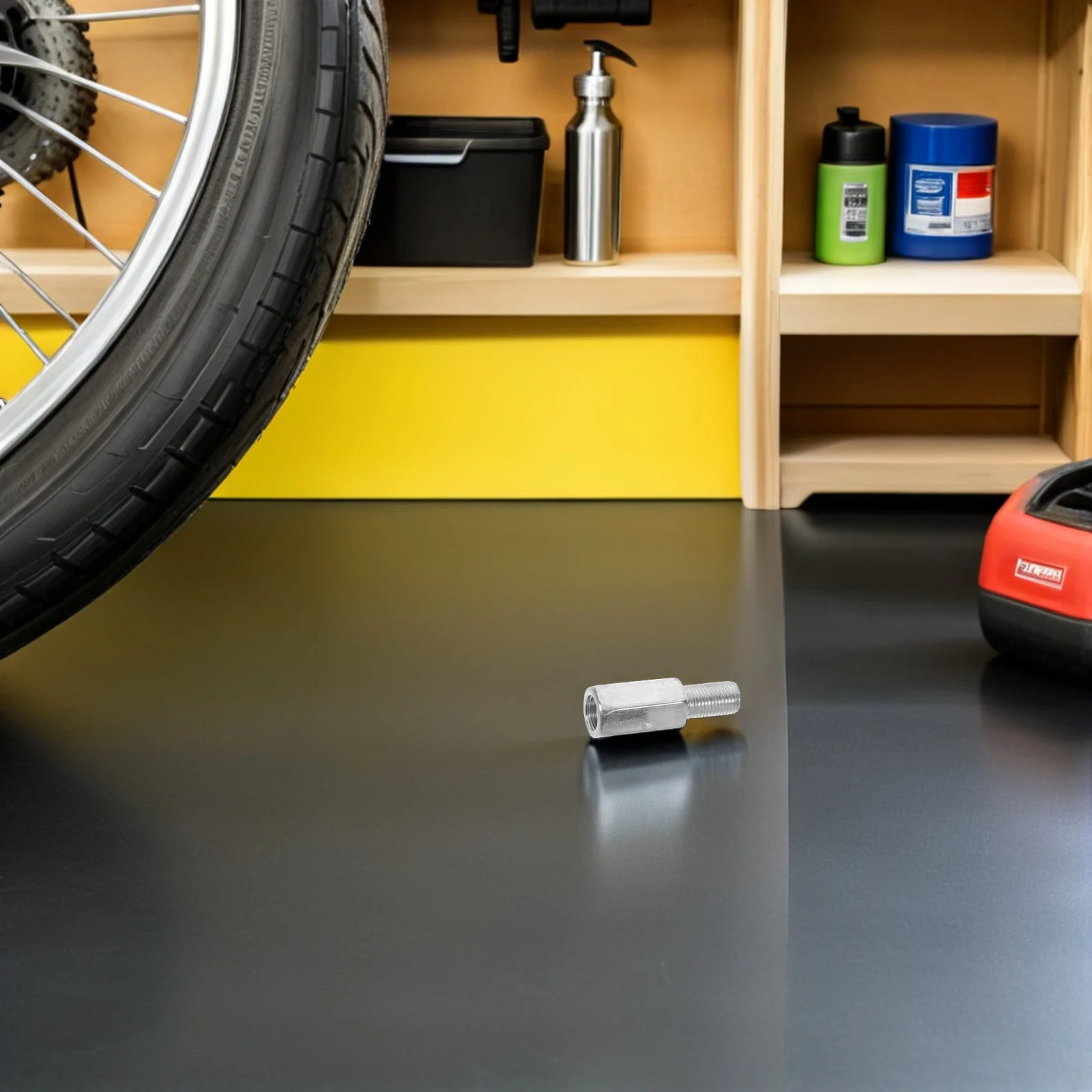 

6Pcs Kids Bike Axle Extension Bolts Corrosion Resistant Trainer Wheel Mount Bracket Stabilizer Fasteners Long Axle Bolts