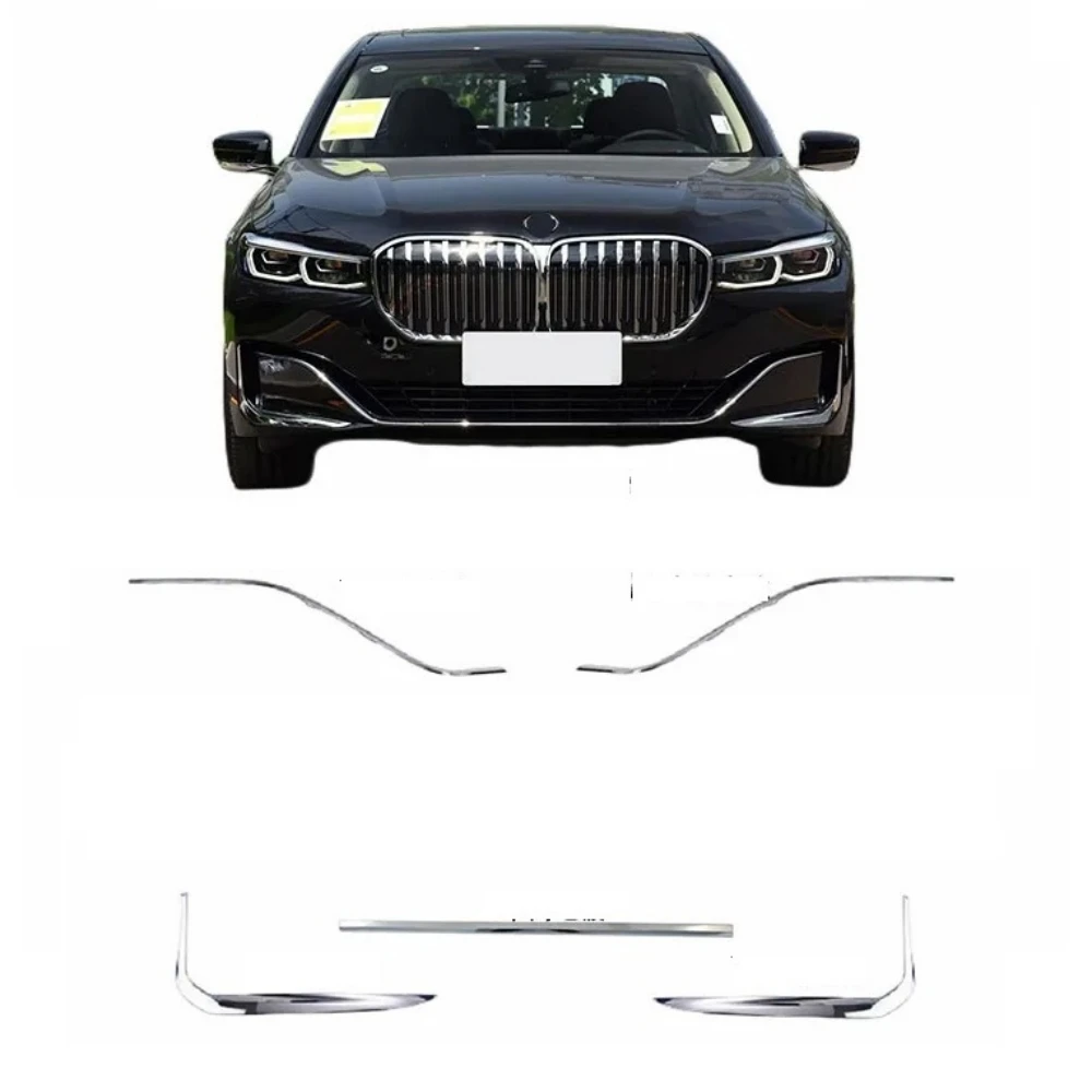 Front bumper trim strip For BMW 7 Series G12 730Li 740 750 2019 2020 2021